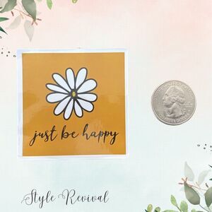 🎉 10/$10 Stickers - Adorable Daisy - Waterproof Reusable Sticker Slogan Decals